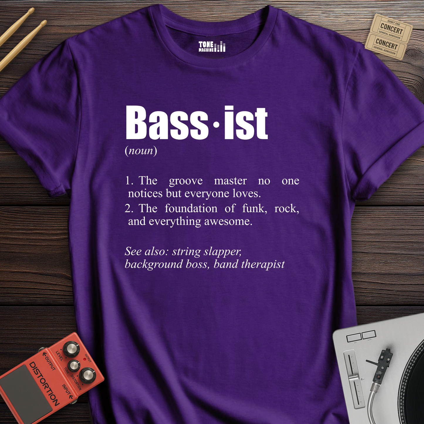Bassist Definition T-Shirt