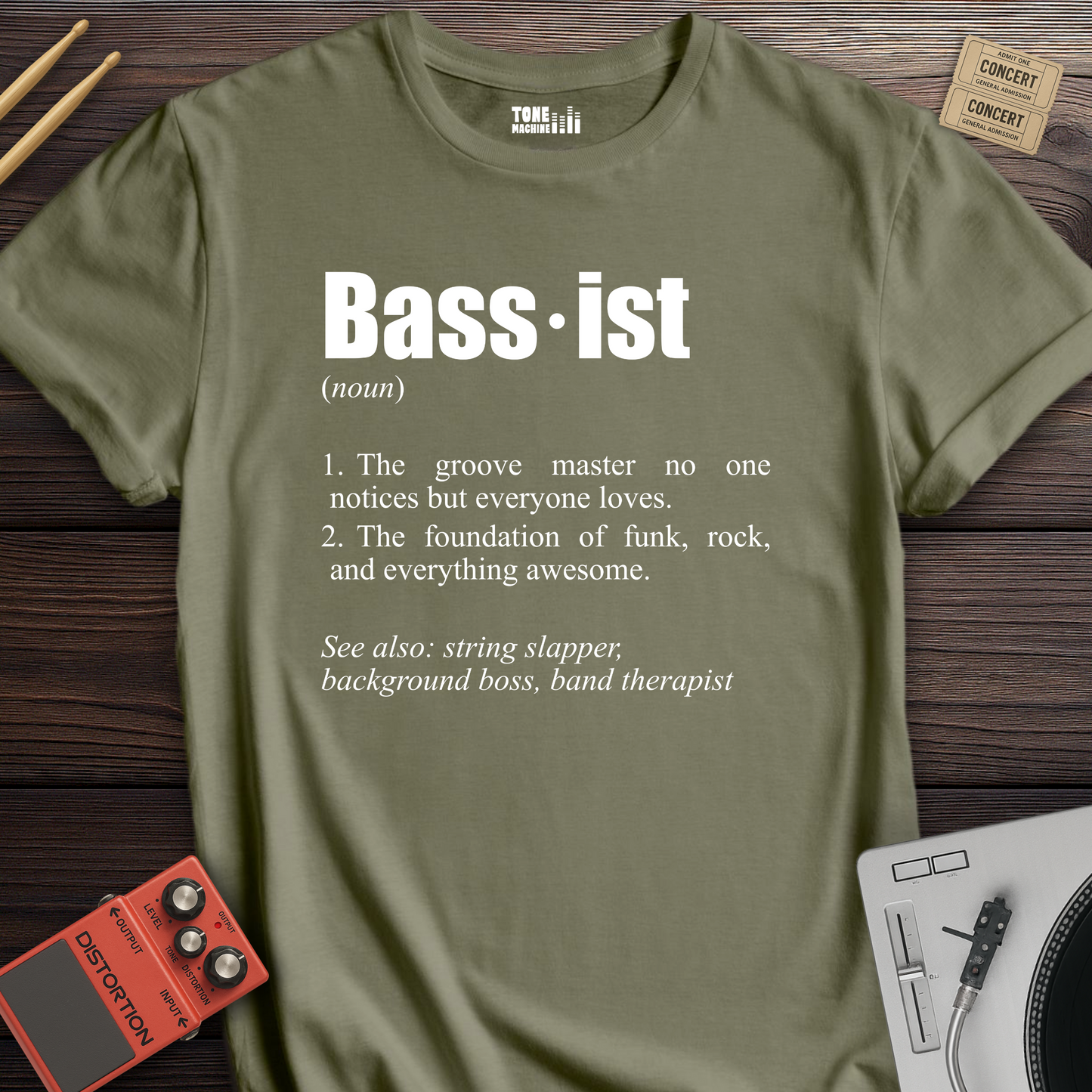 Bassist Definition T-Shirt