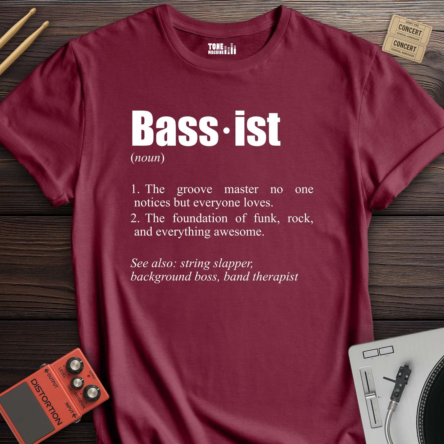 Bassist Definition T-Shirt