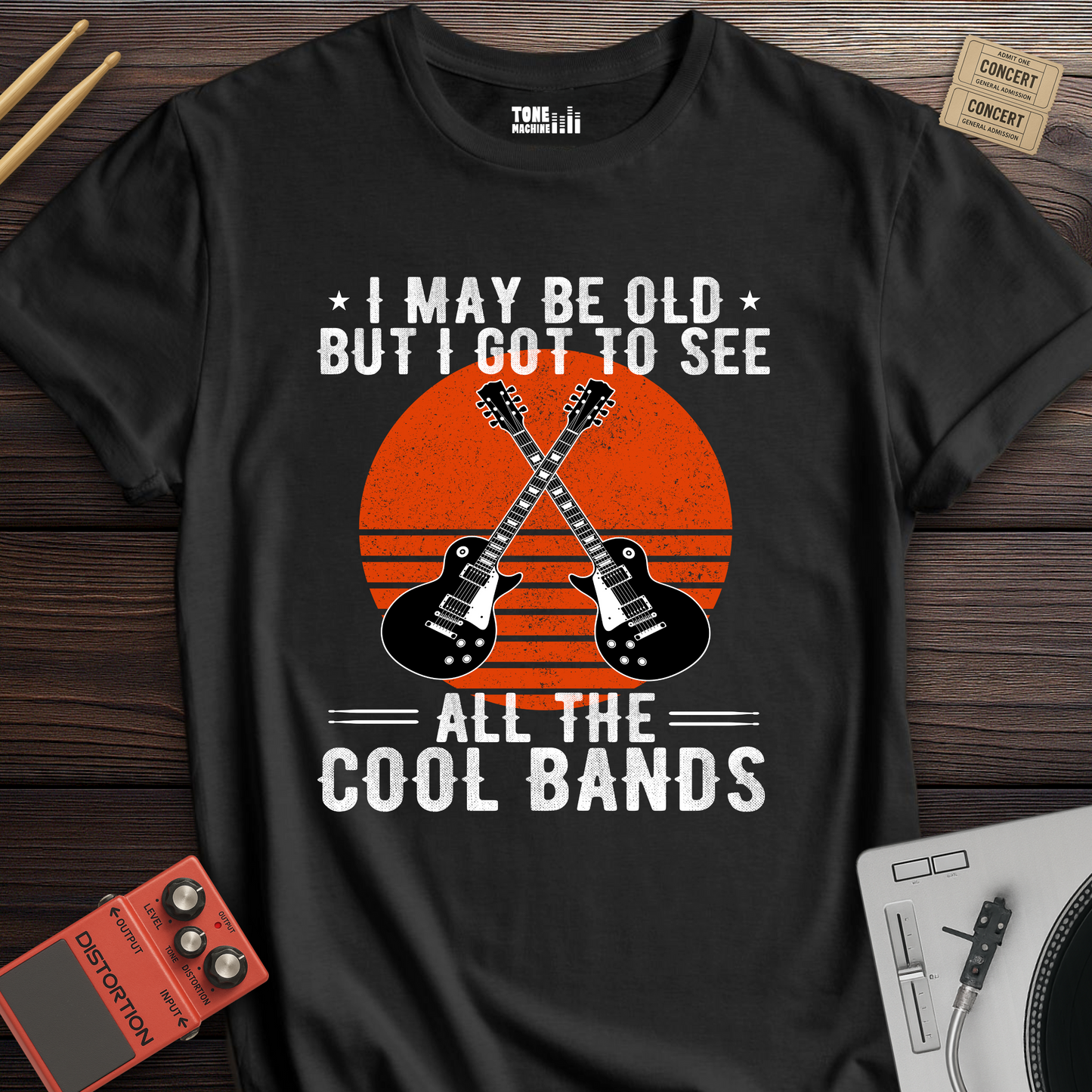 I Got To See All The Cool Bands T-Shirt