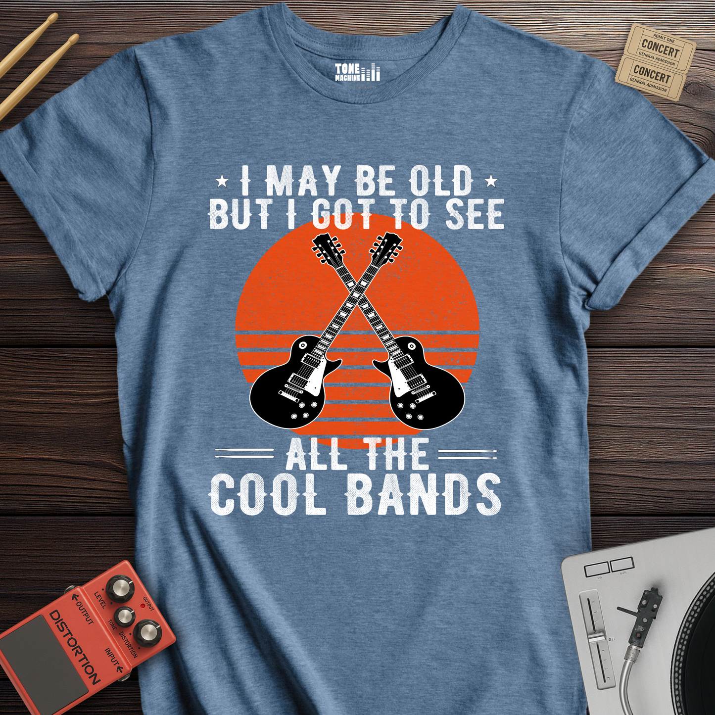 I Got To See All The Cool Bands T-Shirt