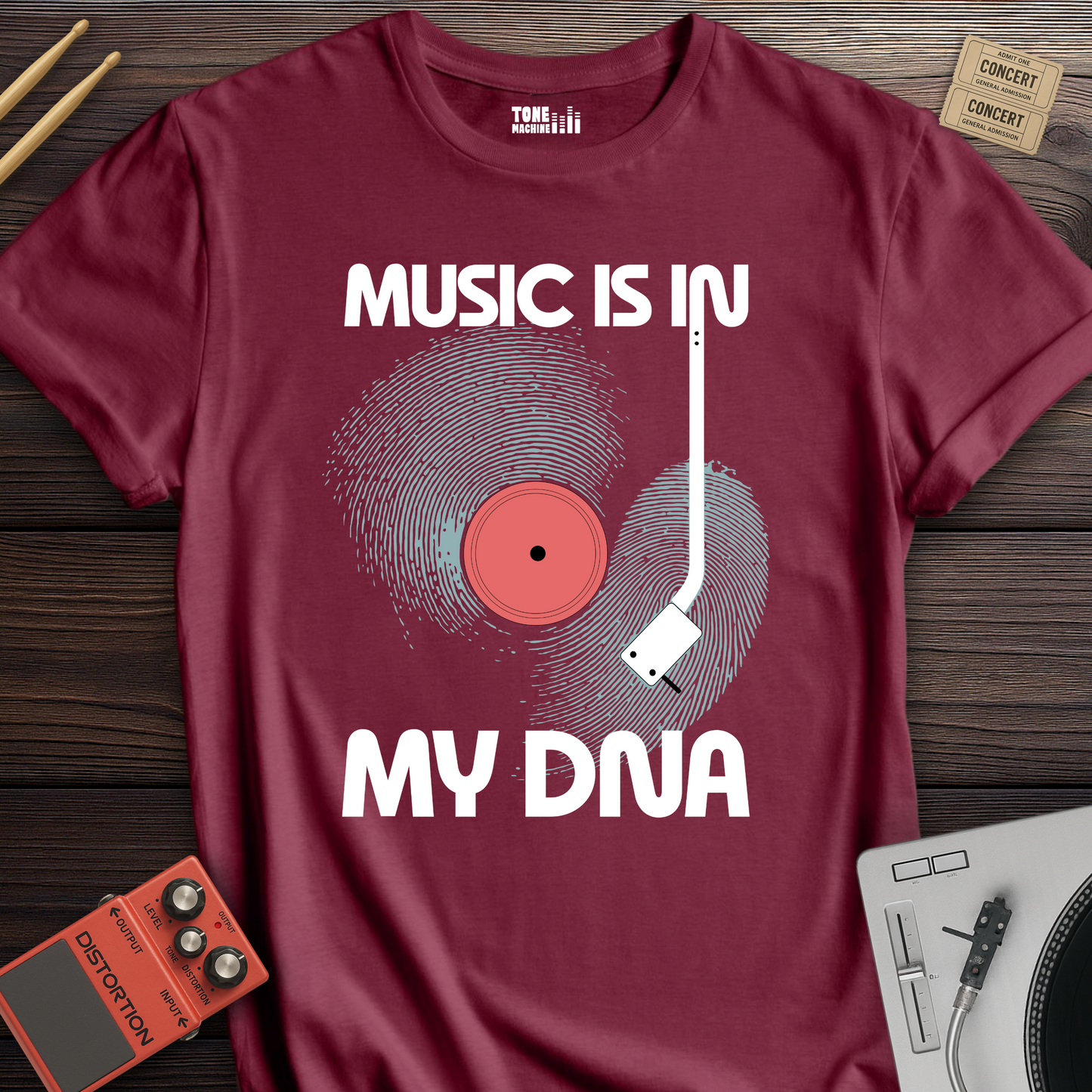 Music Is In My DNA T-Shirt