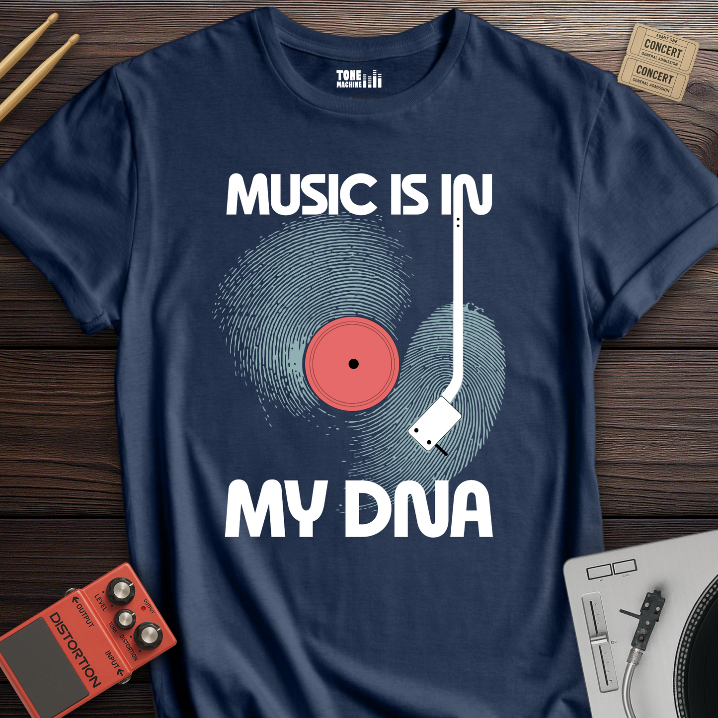 Music Is In My DNA T-Shirt