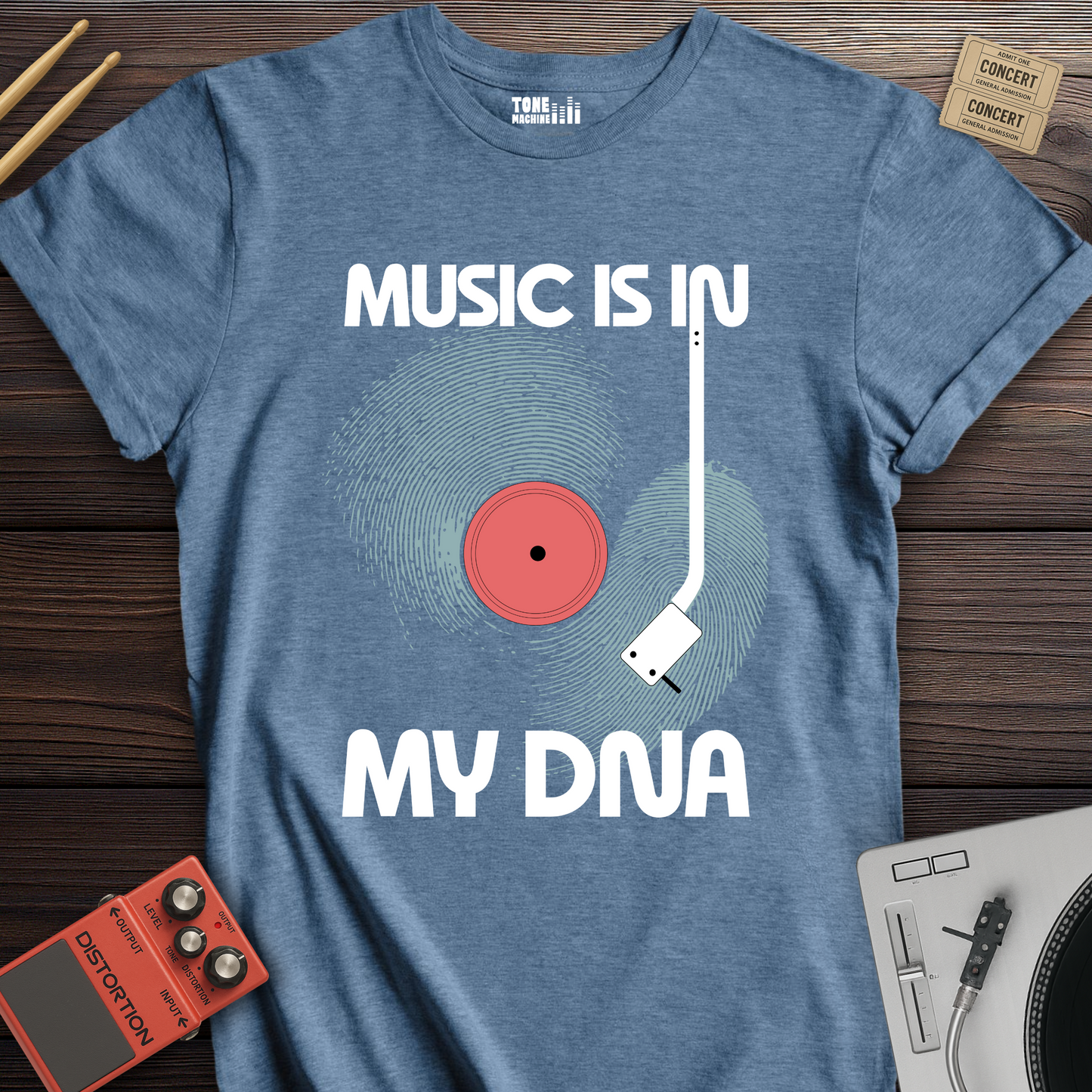 Music Is In My DNA T-Shirt