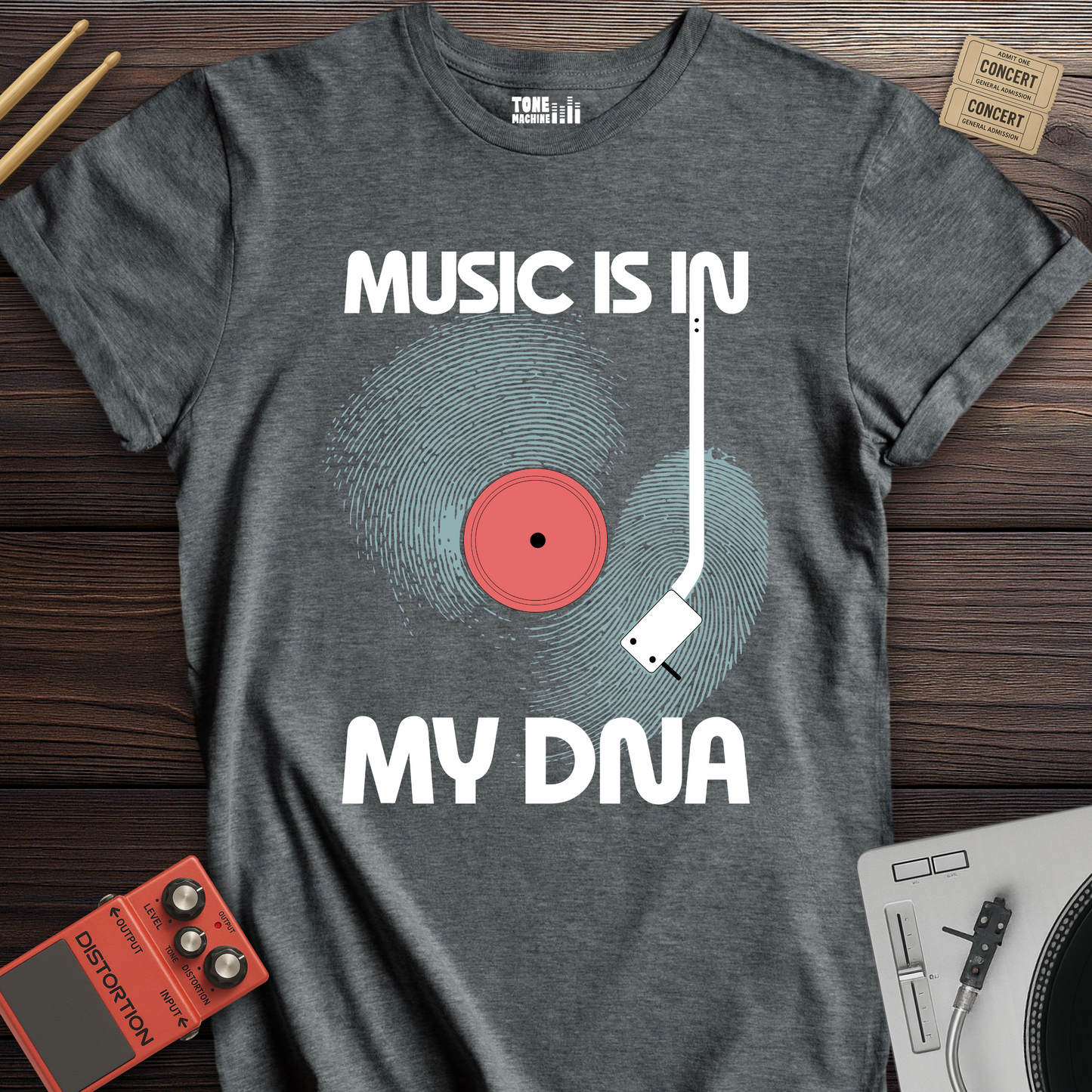 Music Is In My DNA T-Shirt