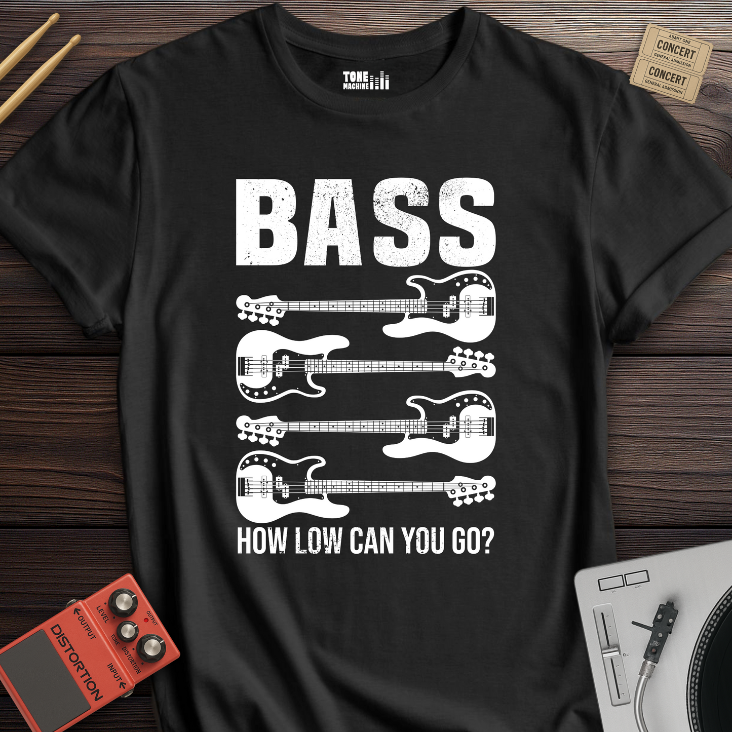 Bass How Low Can You Go? T-Shirt