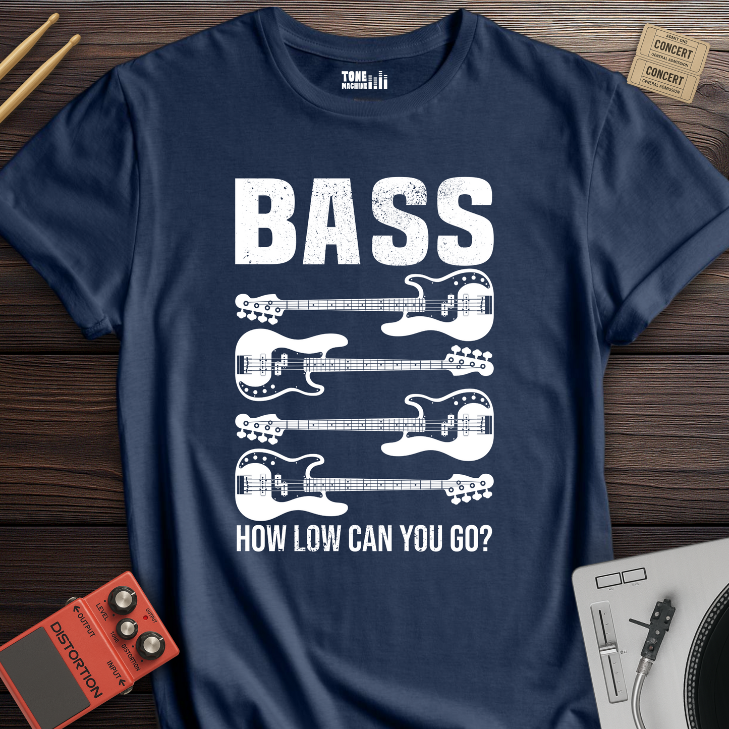 Bass How Low Can You Go? T-Shirt