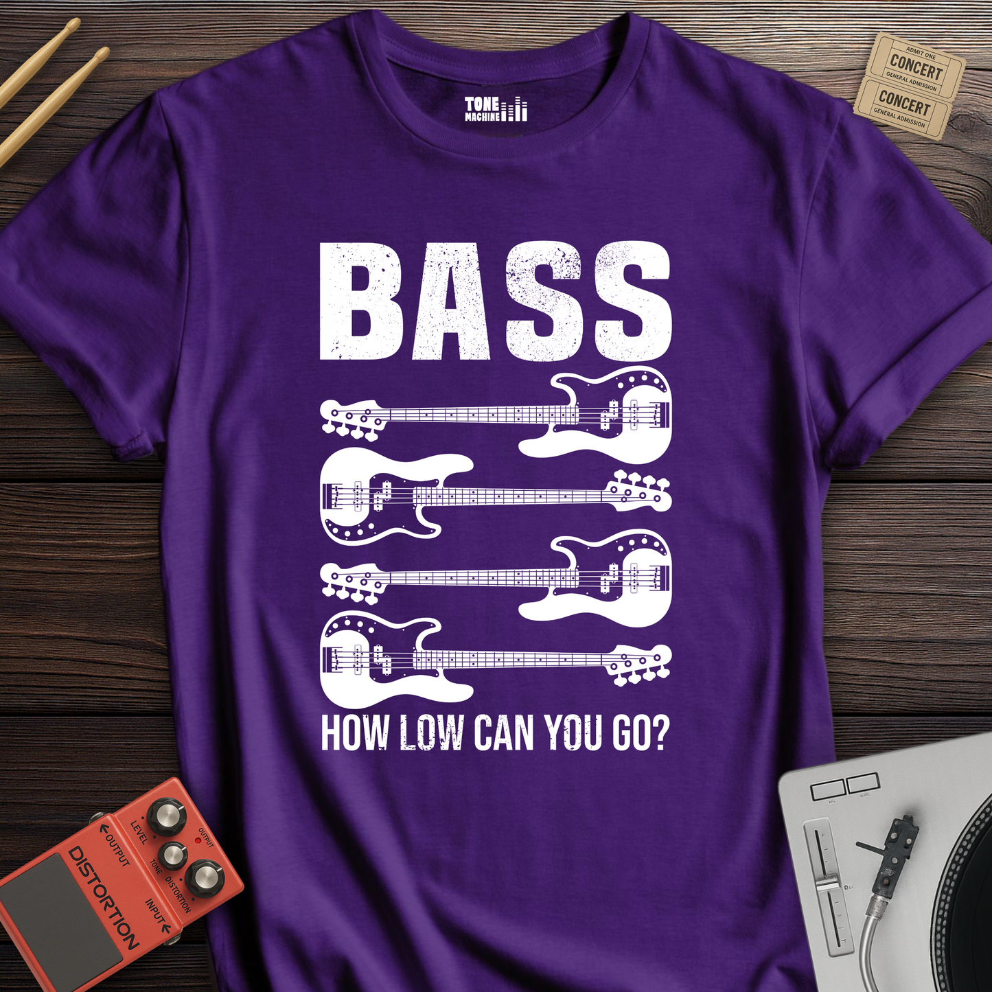Bass How Low Can You Go? T-Shirt