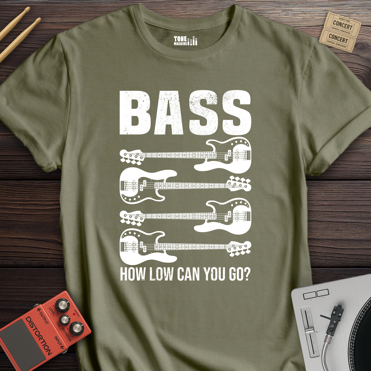 Bass How Low Can You Go? T-Shirt