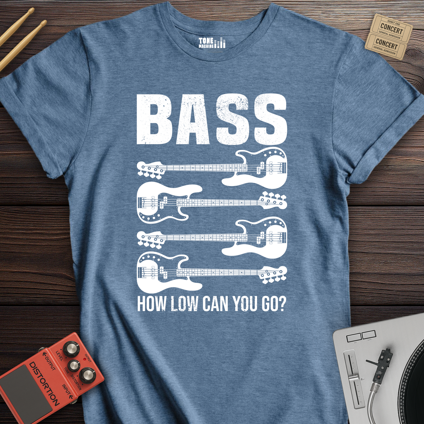 Bass How Low Can You Go? T-Shirt