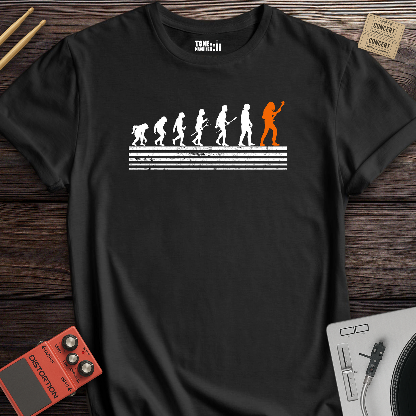 Bass Player Evolution T-Shirt