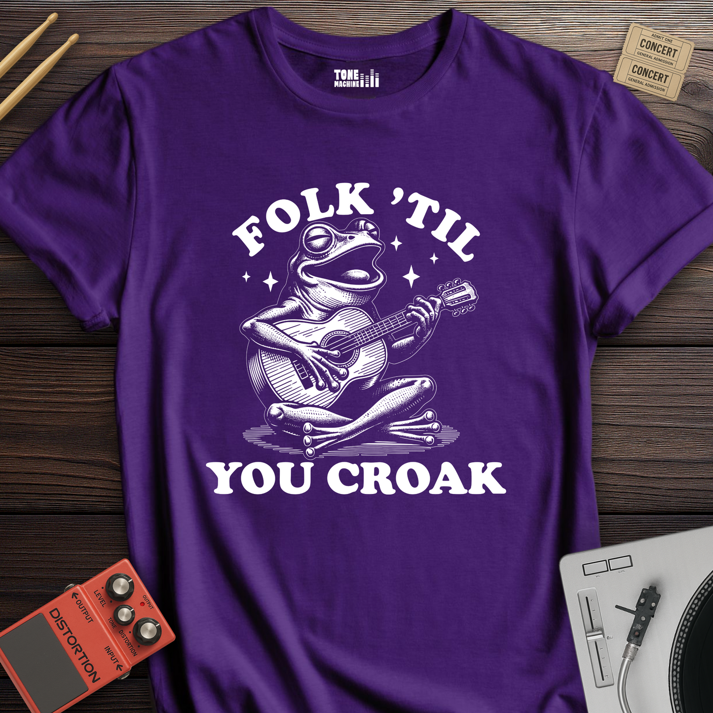 Folk 'Til You Croak T-Shirt