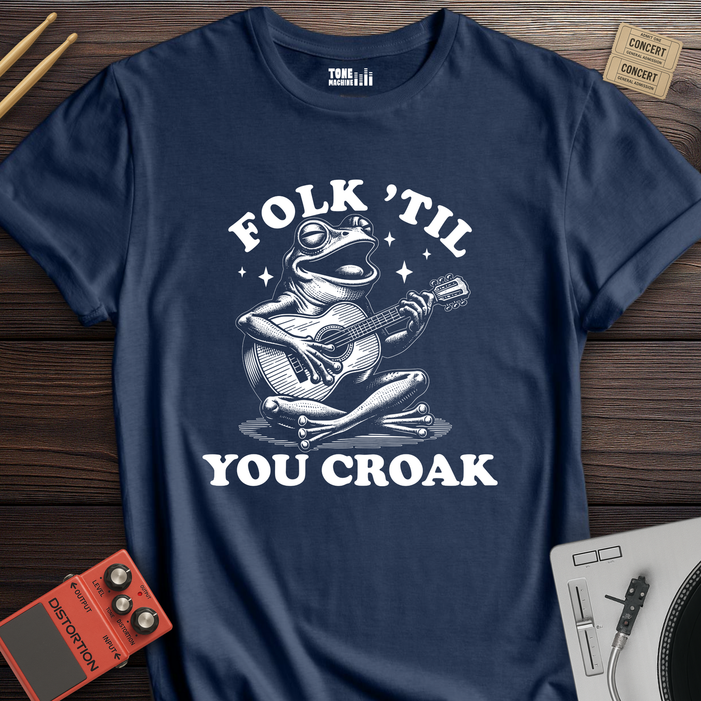 Folk 'Til You Croak T-Shirt