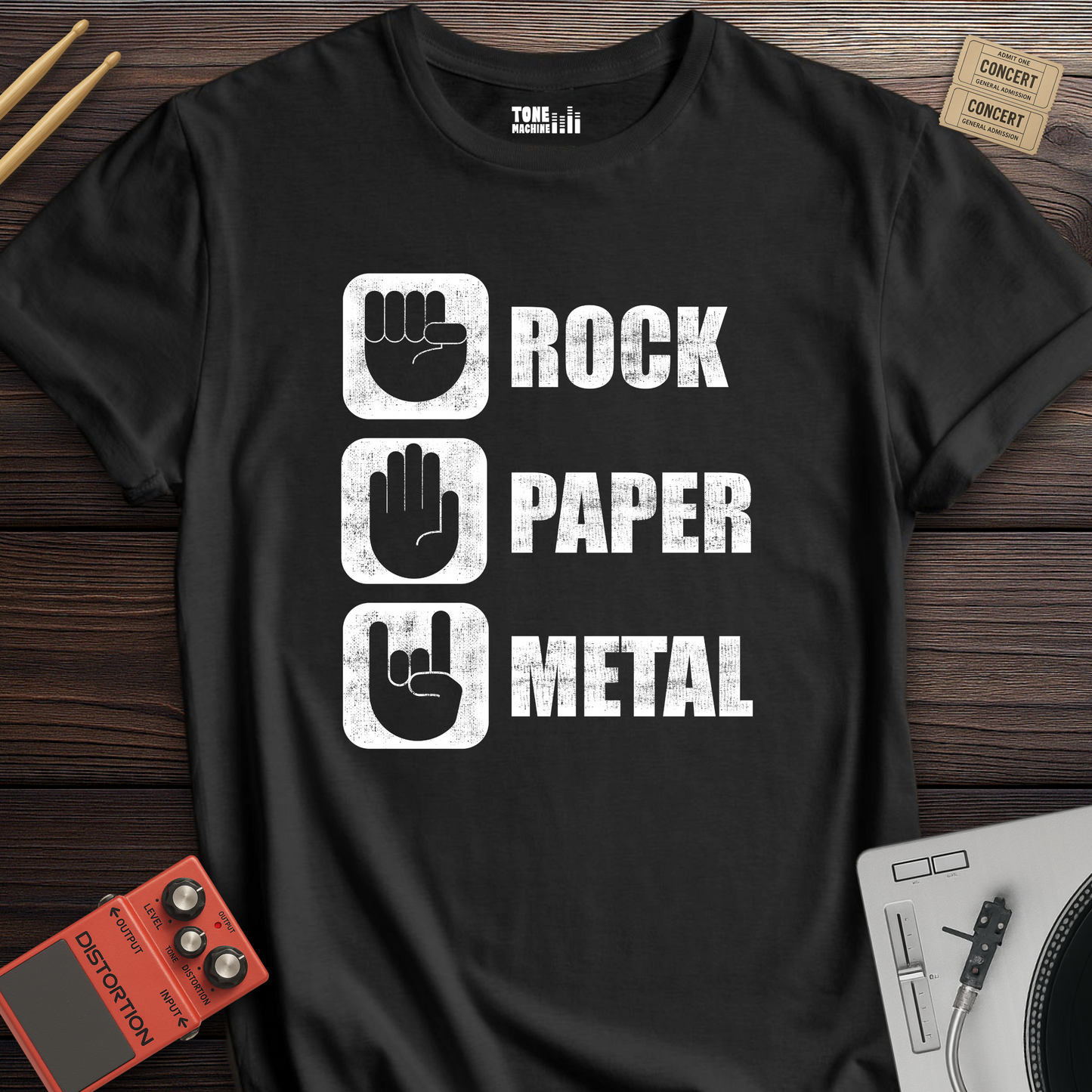 Rock Paper Metal T-Shirt
