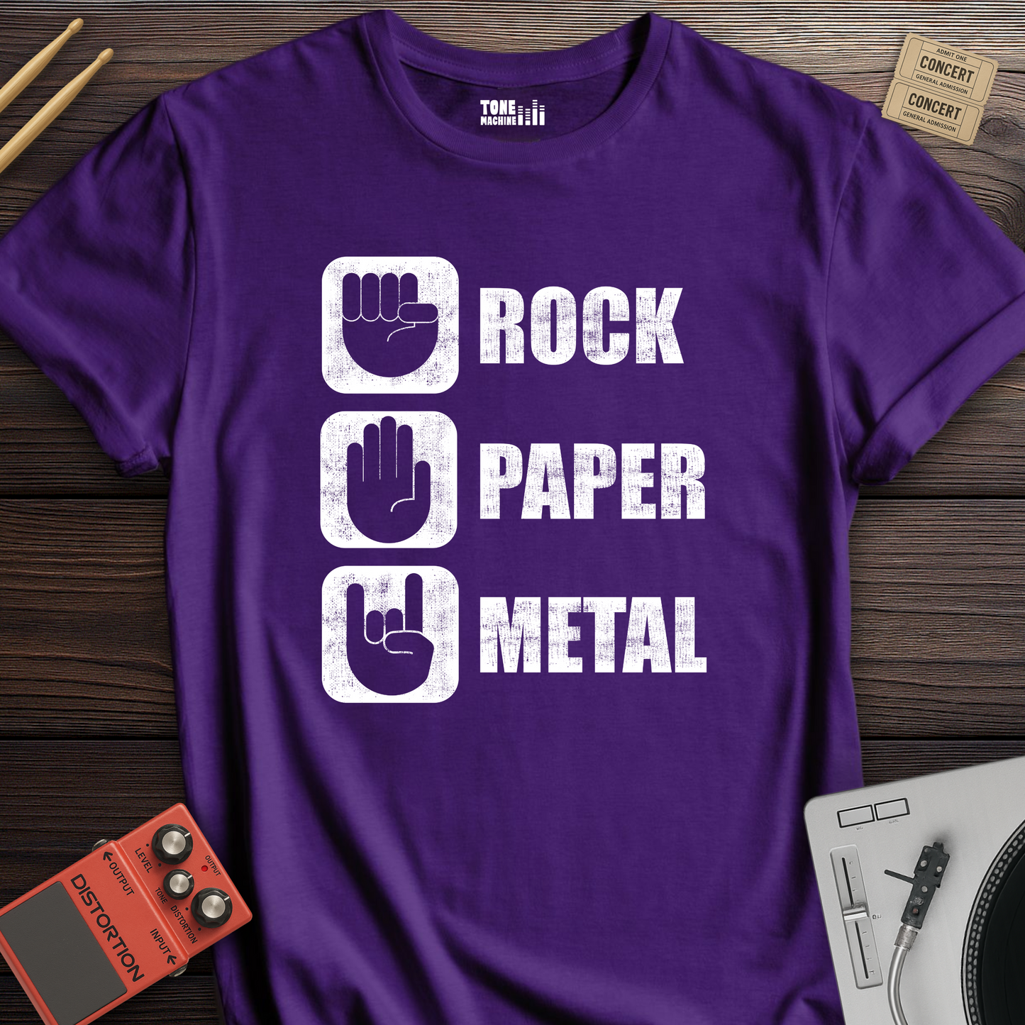 Rock Paper Metal T-Shirt