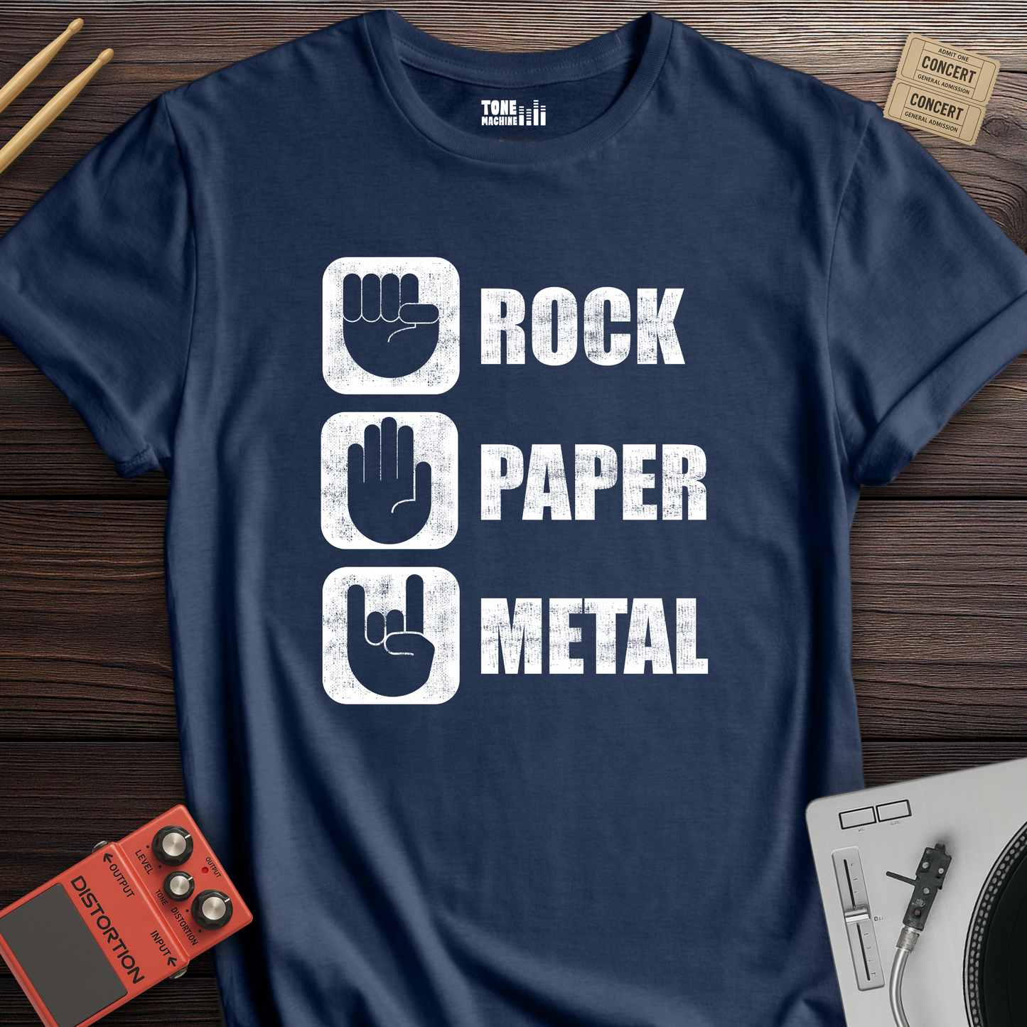Rock Paper Metal T-Shirt
