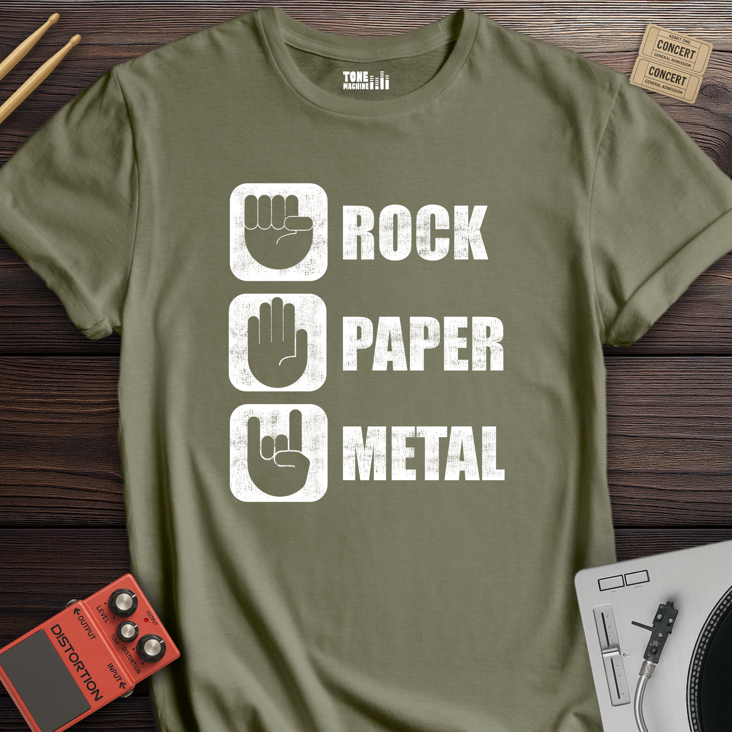 Rock Paper Metal T-Shirt