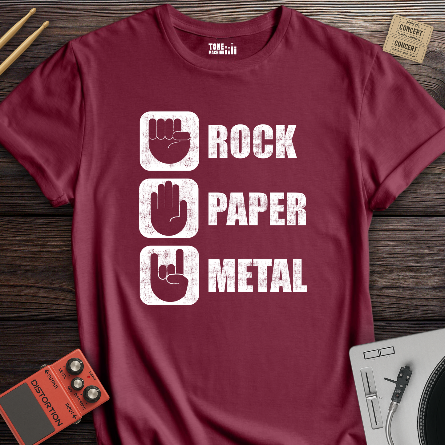 Rock Paper Metal T-Shirt