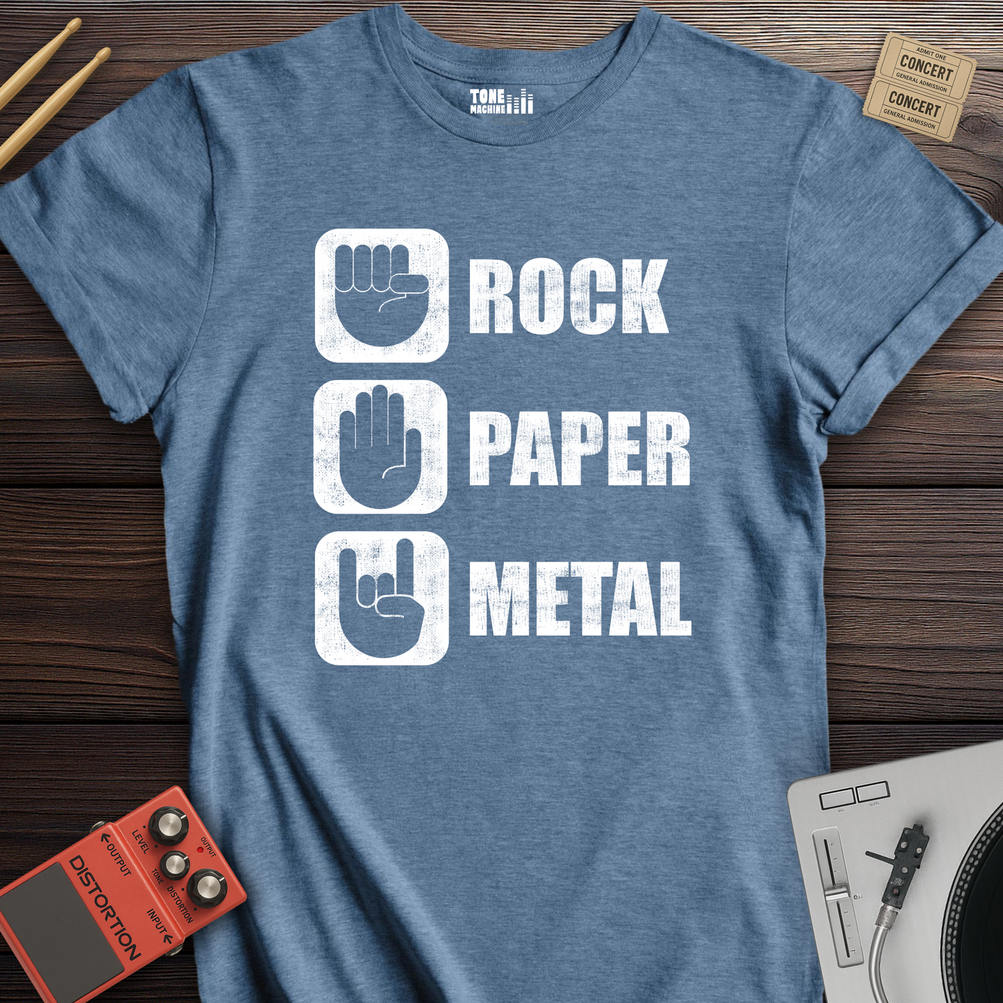 Rock Paper Metal T-Shirt