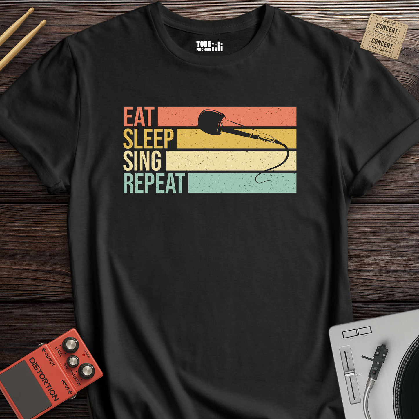 Eat Sleep Sing Repeat T-Shirt