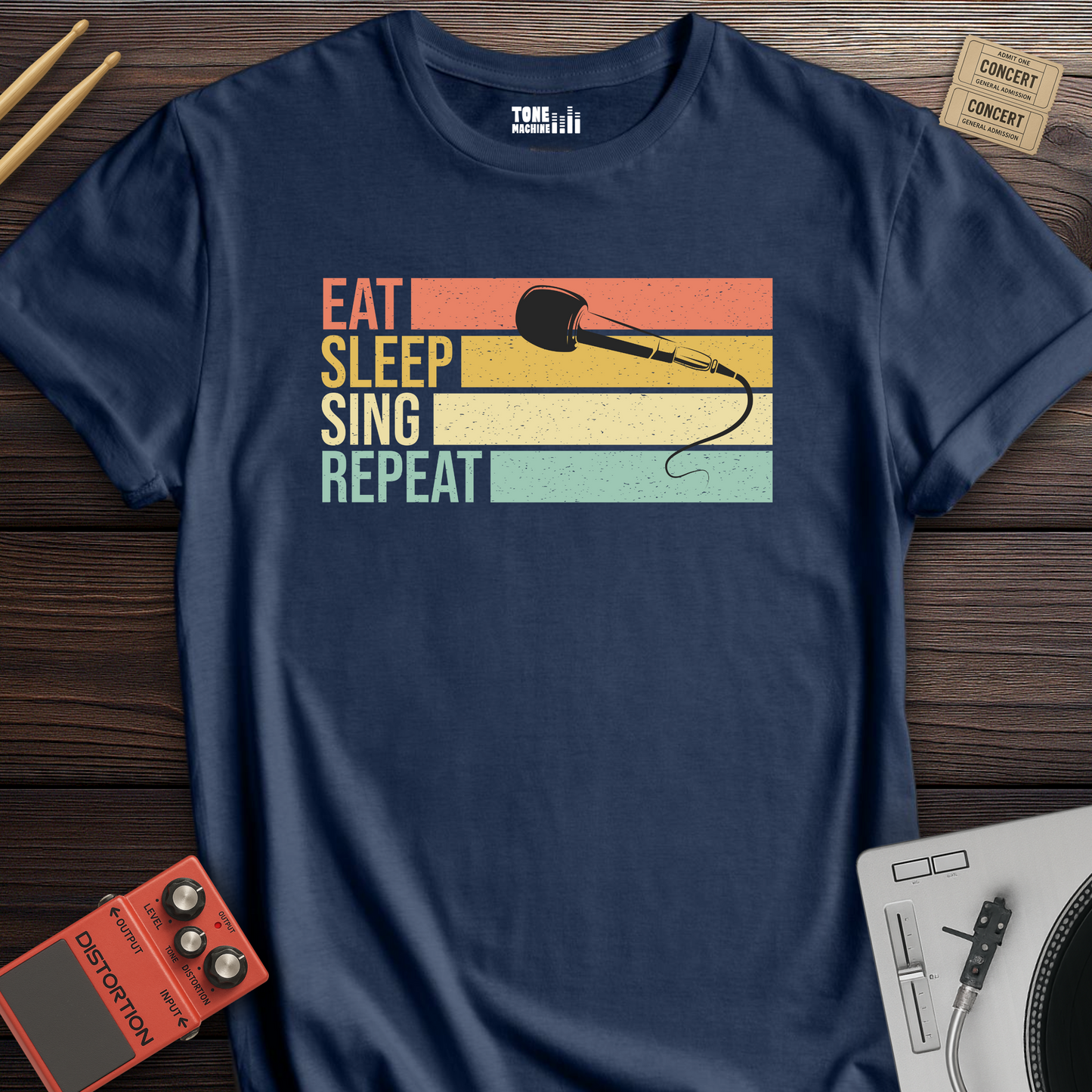Eat Sleep Sing Repeat T-Shirt