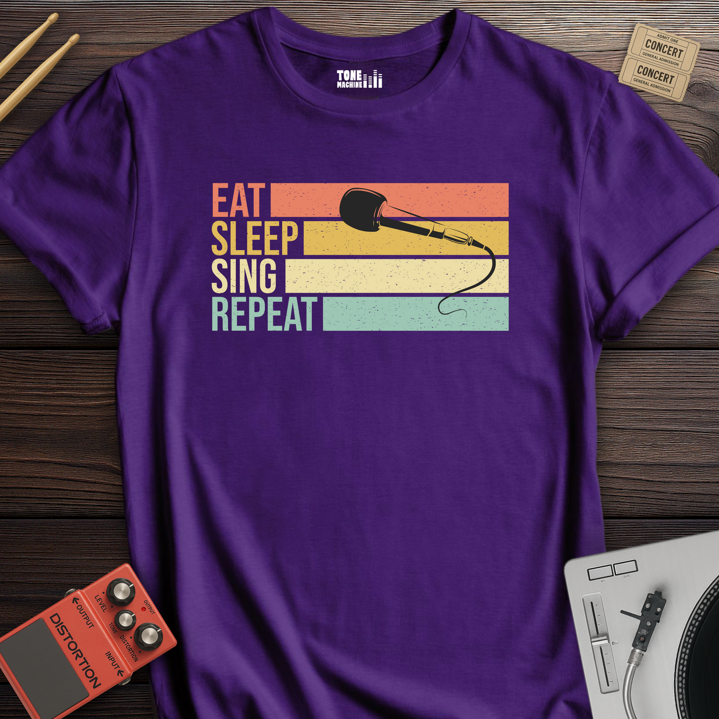 Eat Sleep Sing Repeat T-Shirt