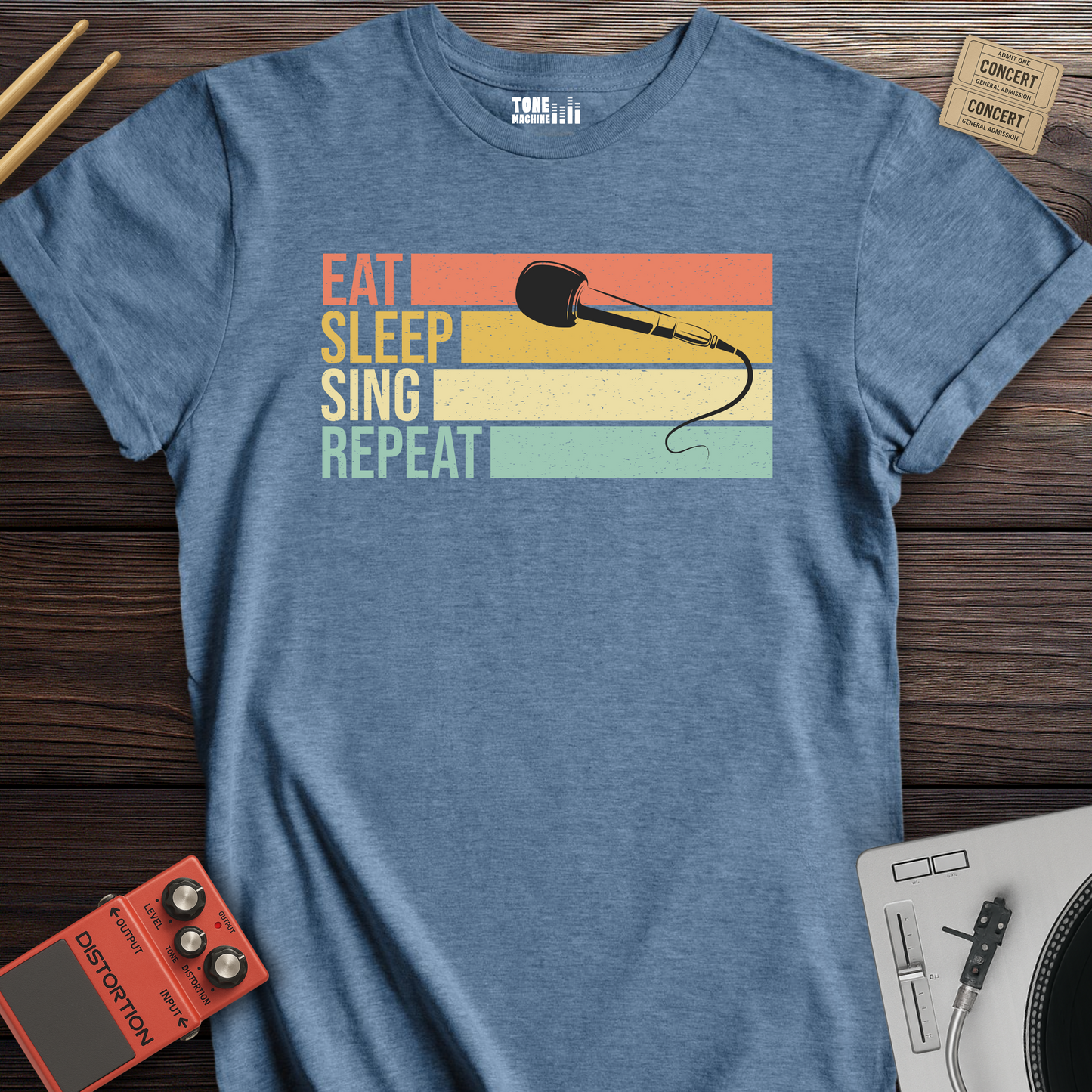 Eat Sleep Sing Repeat T-Shirt
