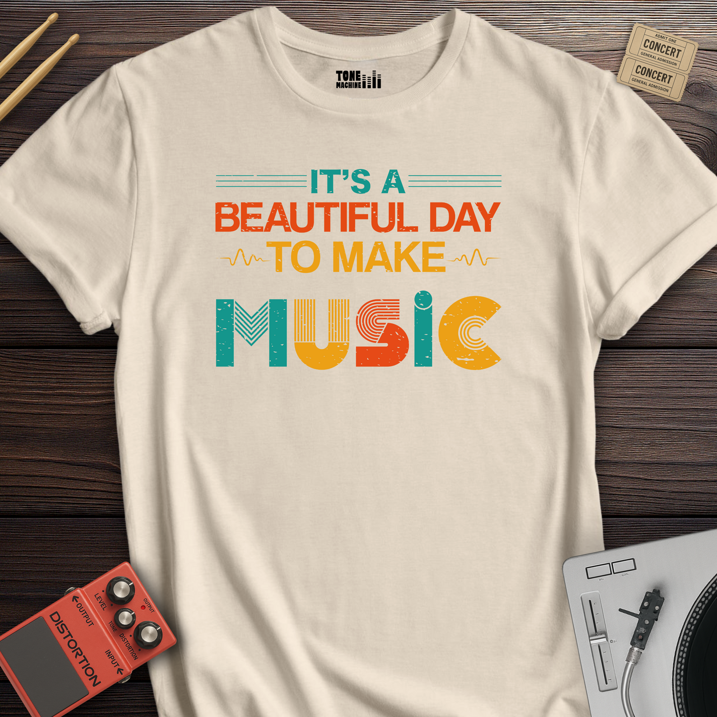 It's A Beautiful Day To Make Music T-Shirt