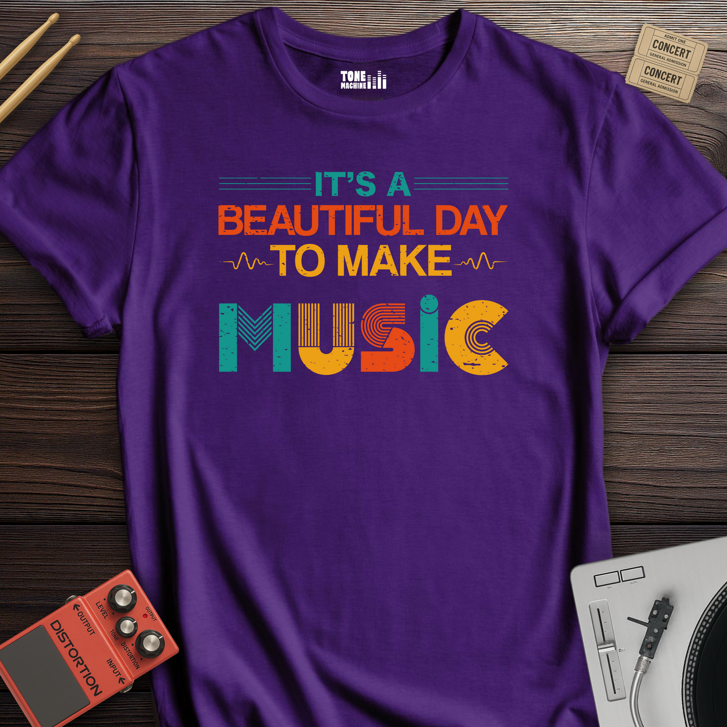 It's A Beautiful Day To Make Music T-Shirt