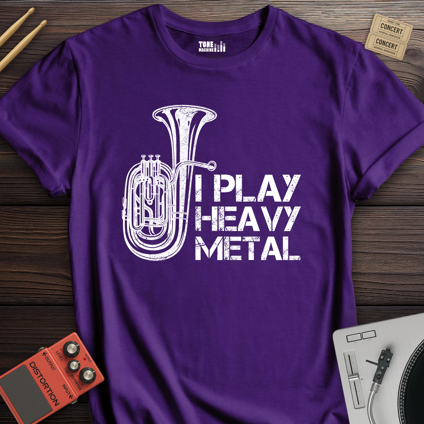 I Play Heavy Metal Tuba T-Shirt