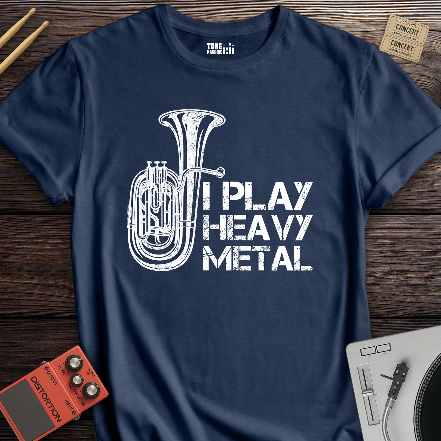 I Play Heavy Metal Tuba T-Shirt