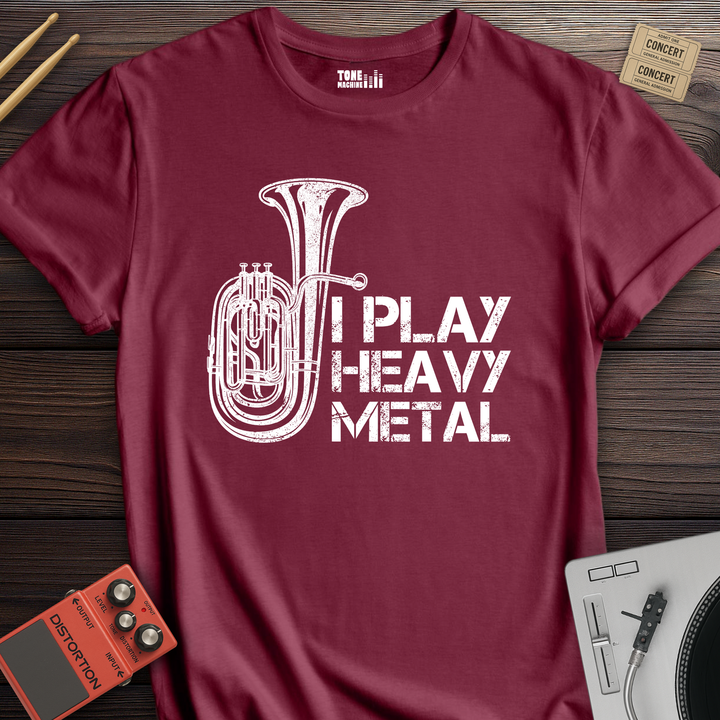 I Play Heavy Metal Tuba T-Shirt