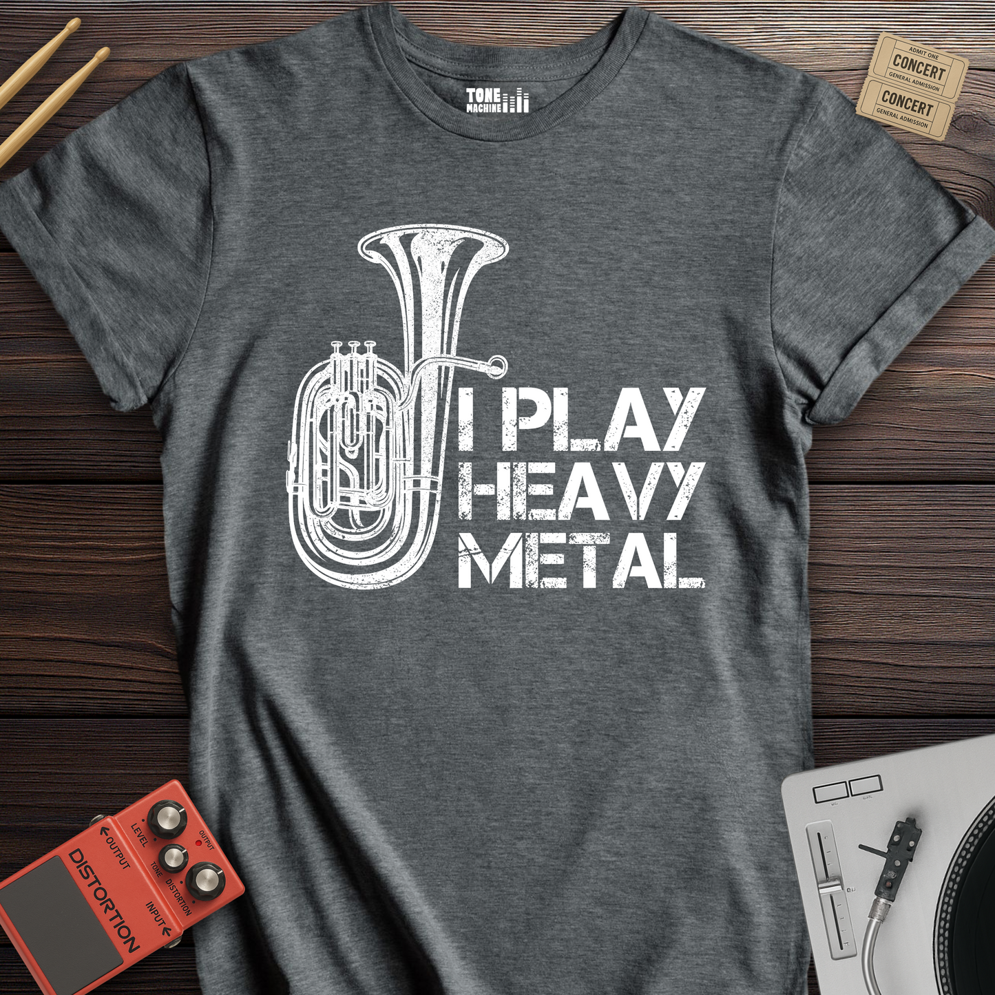 I Play Heavy Metal Tuba T-Shirt