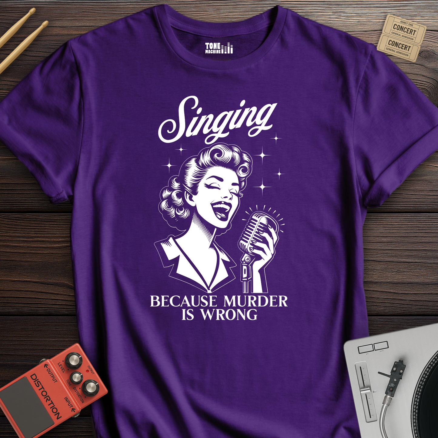 Singing Because Murder Is Wrong T-Shirt