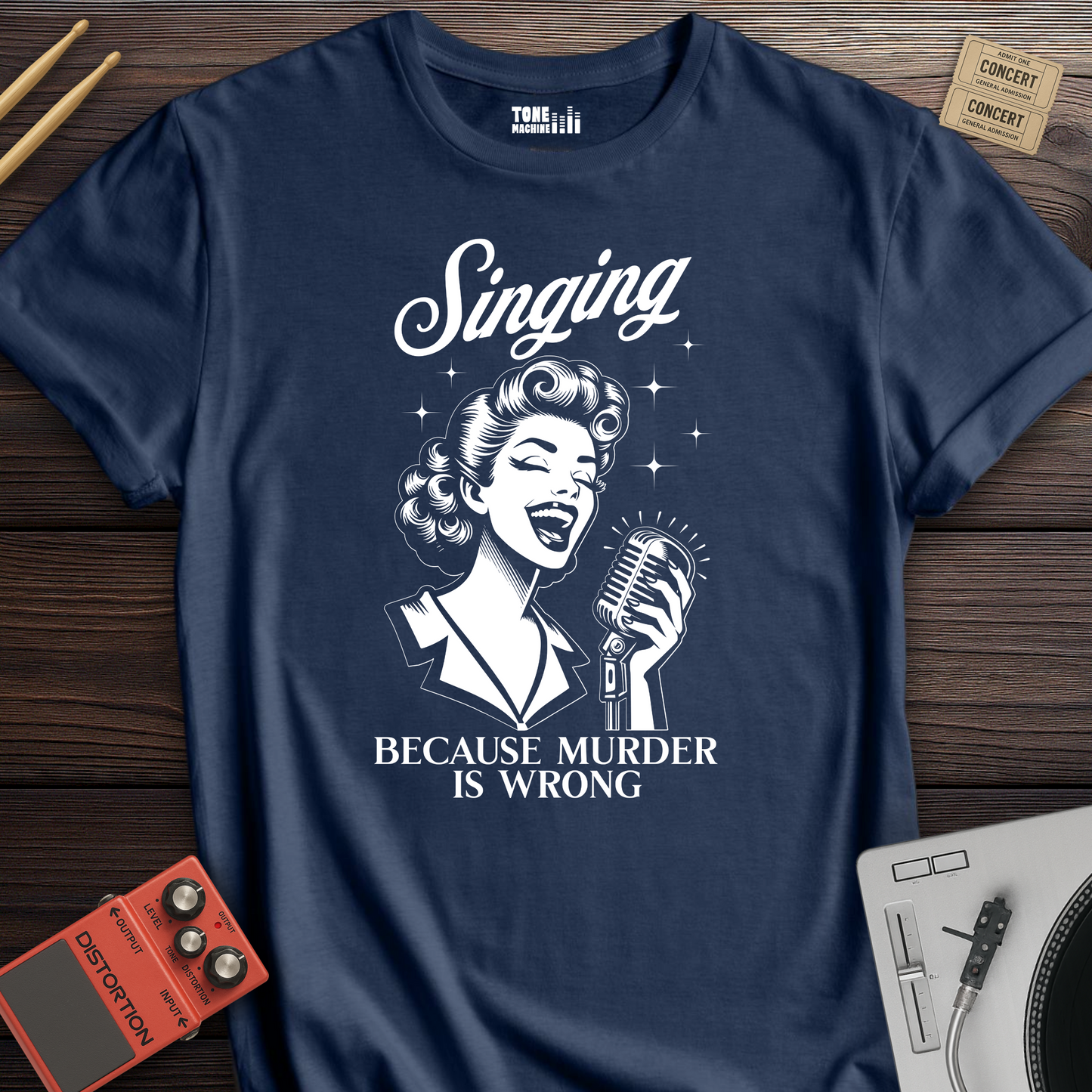 Singing Because Murder Is Wrong T-Shirt