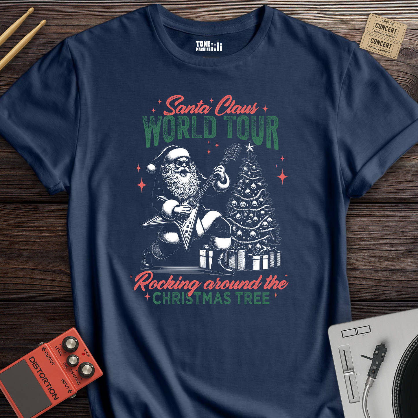 Santa Claus World Tour T-Shirt