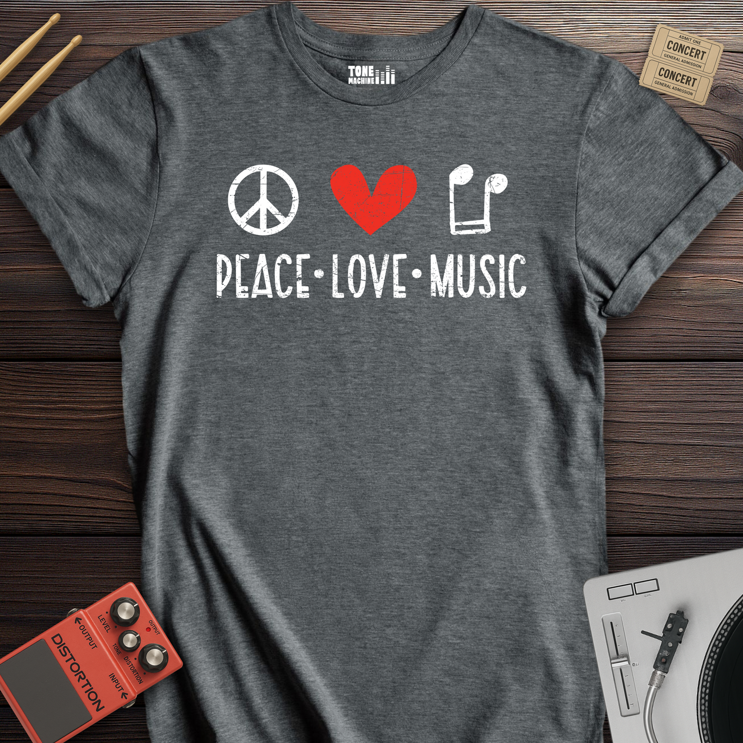 Peace Love Music T-Shirt