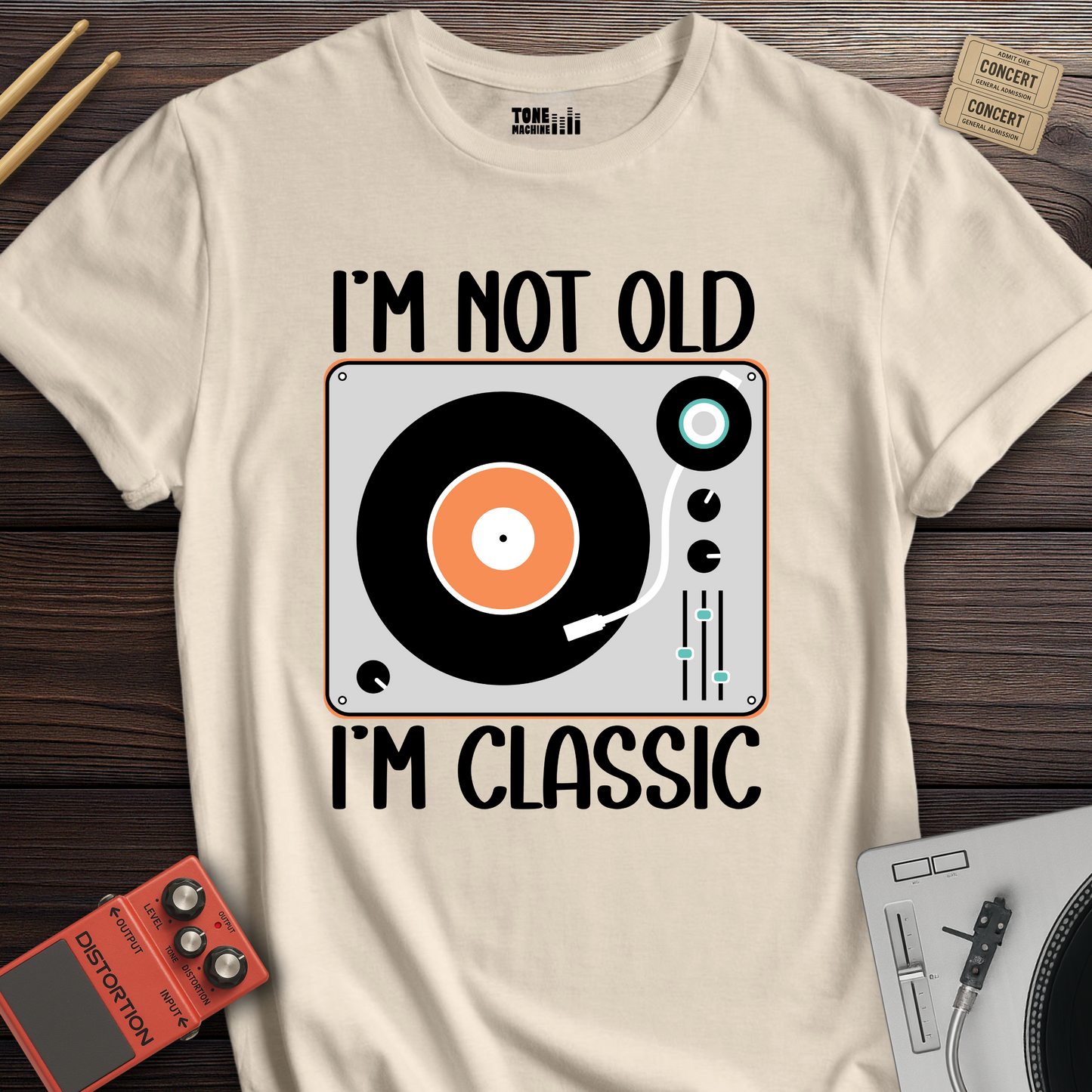 I'm Not Old I'm Classic Vinyl T-Shirt