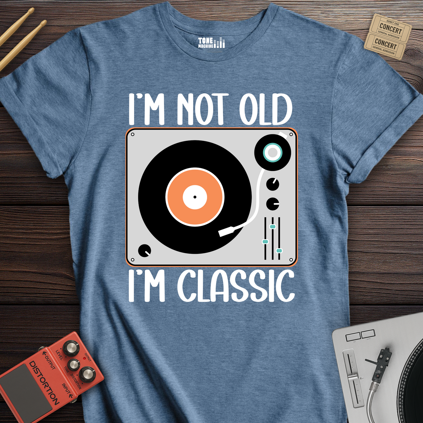 I'm Not Old I'm Classic Vinyl T-Shirt