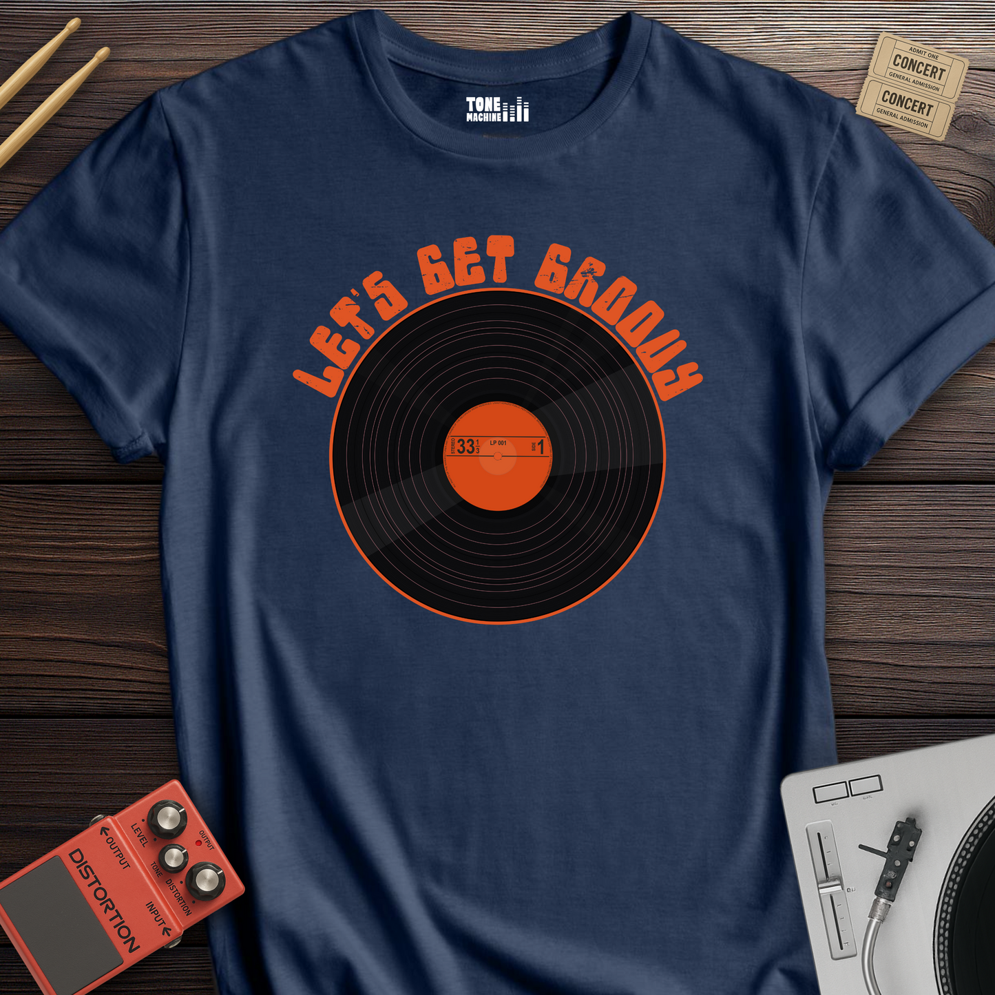 Let's Get Groovy Vinyl T-Shirt