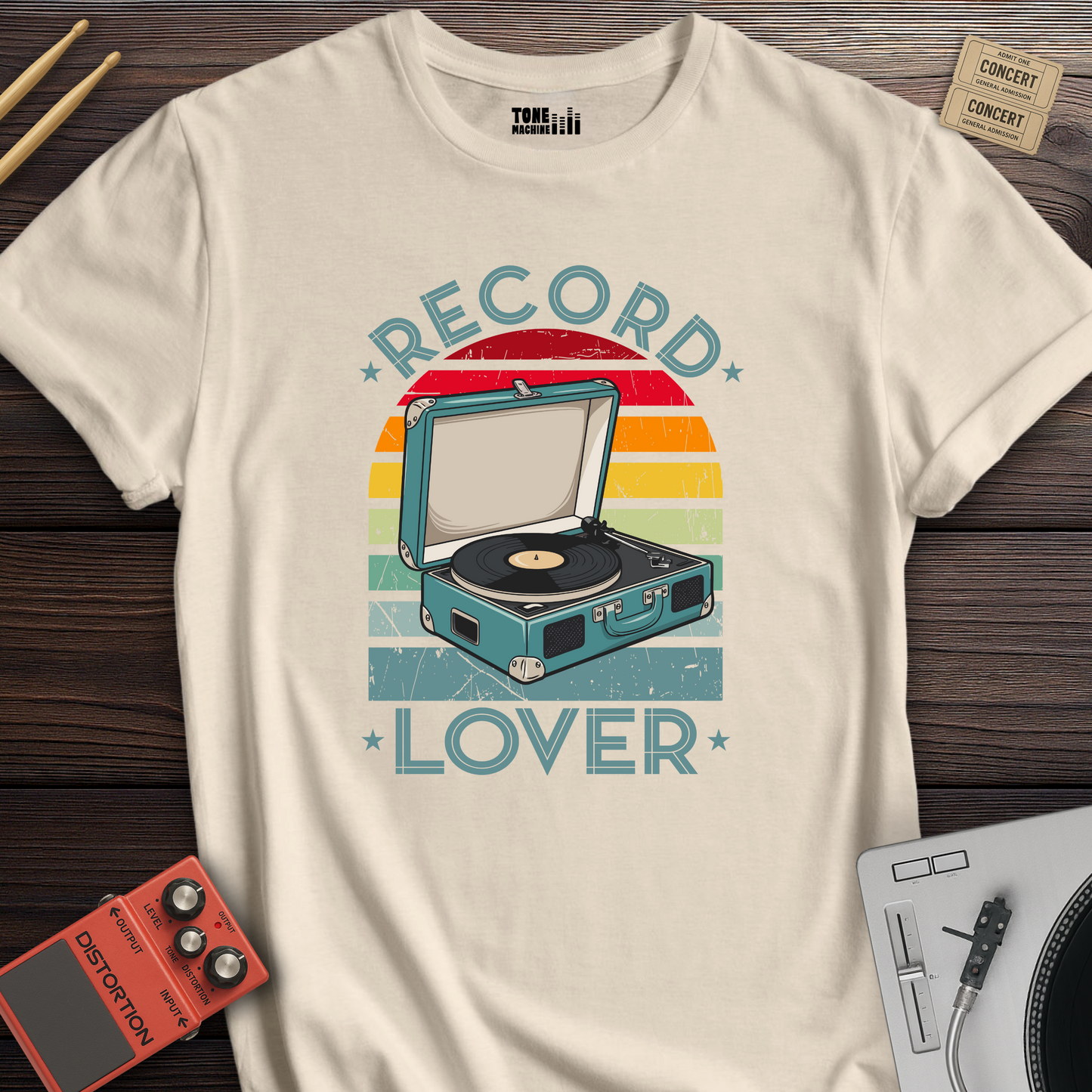 Record Lover Vinyl T-Shirt