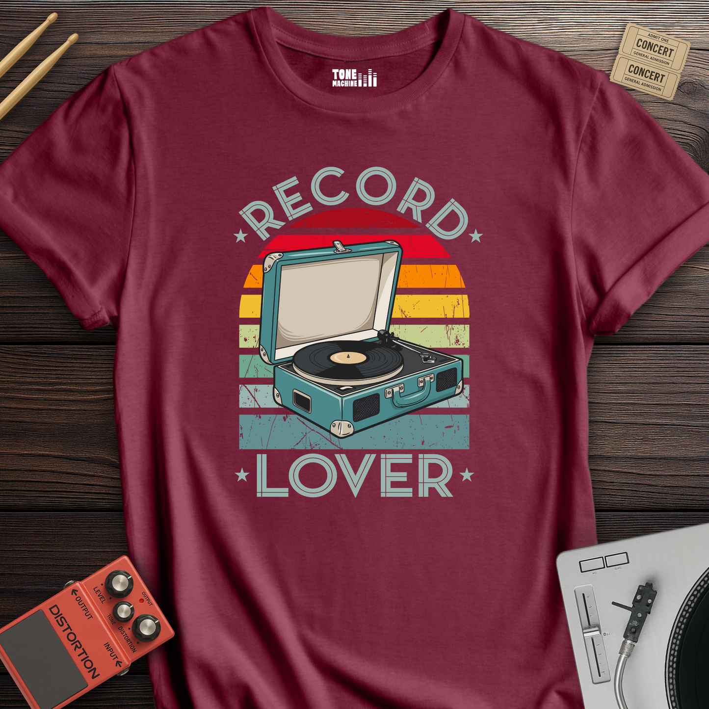 Record Lover Vinyl T-Shirt