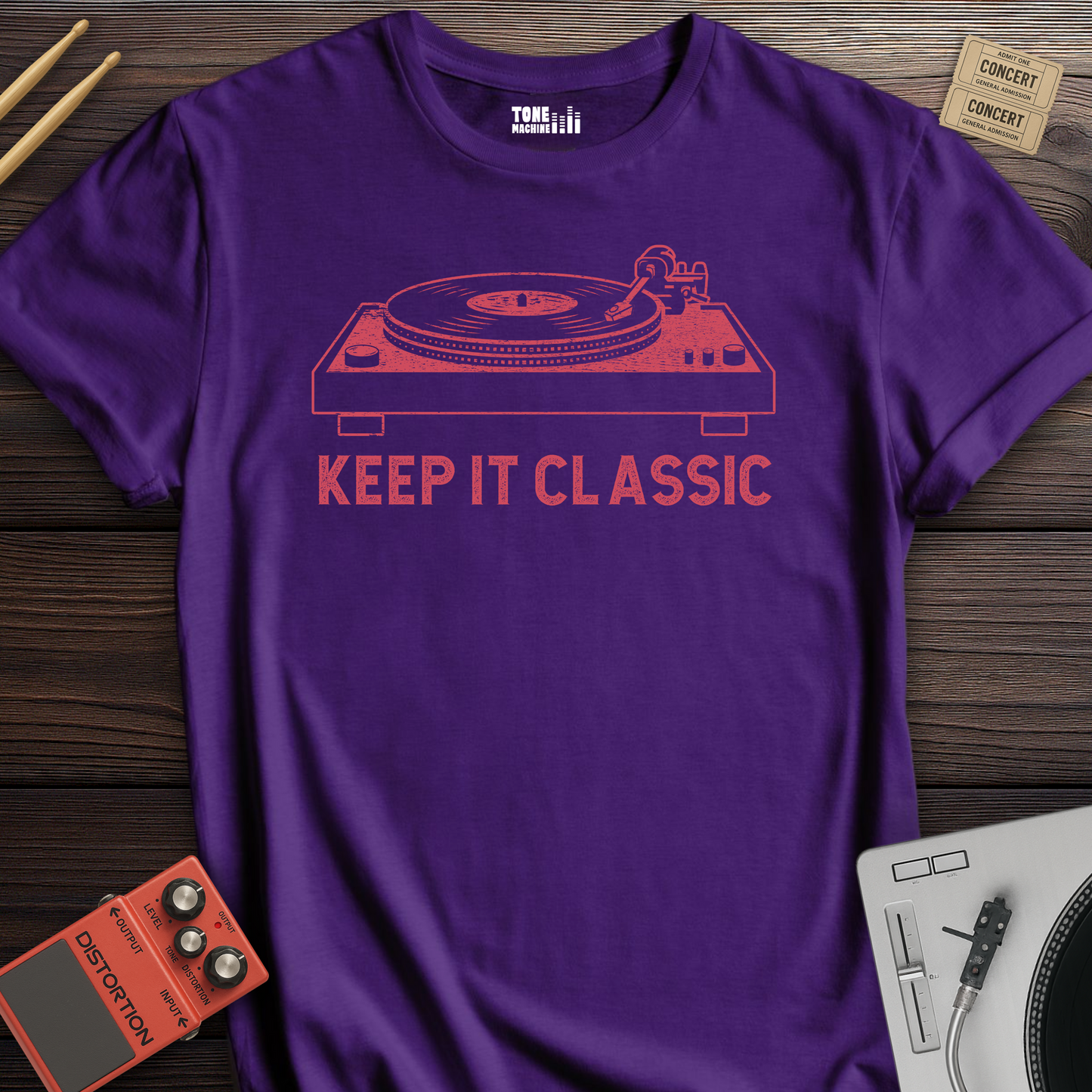 Keep It Classic Vinyl T-Shirt