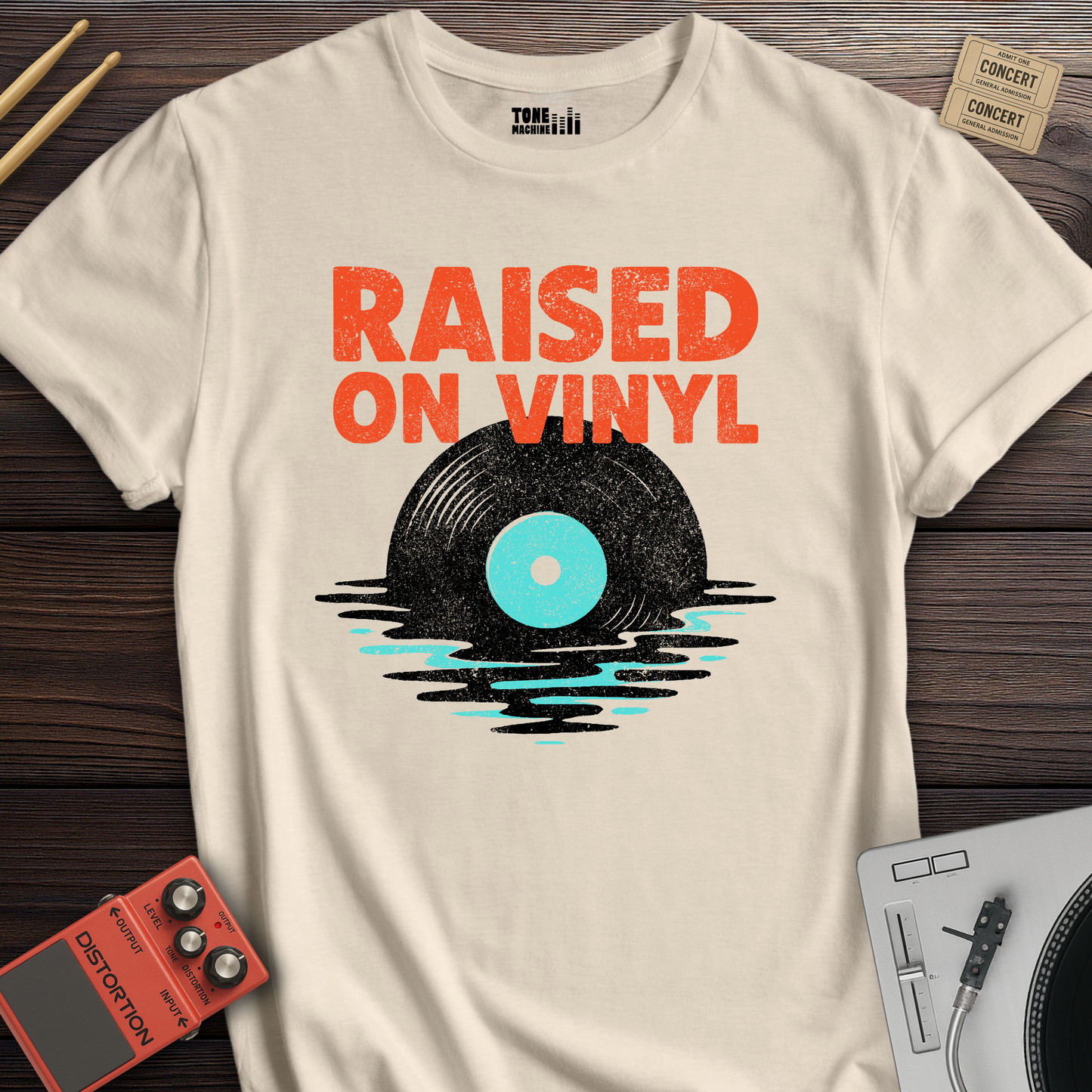 Raised On Vinyl T-Shirt