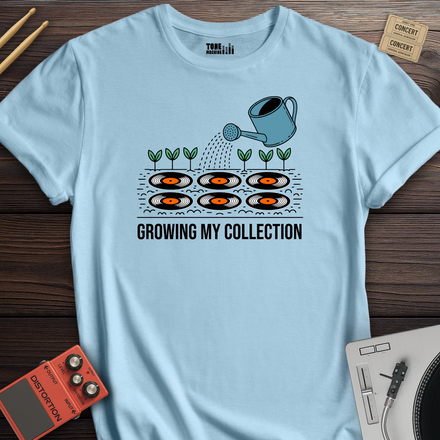 Growing My Collection Vinyl T-Shirt