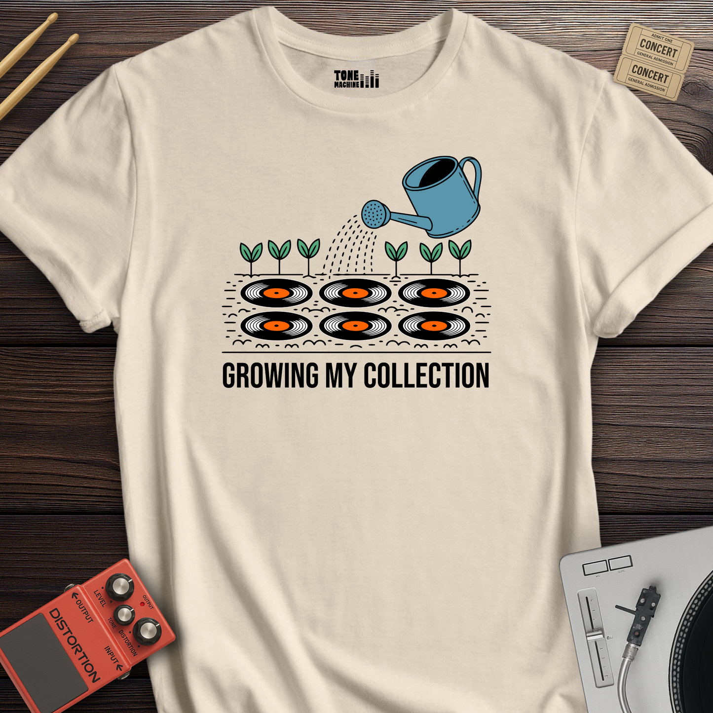Growing My Collection Vinyl T-Shirt