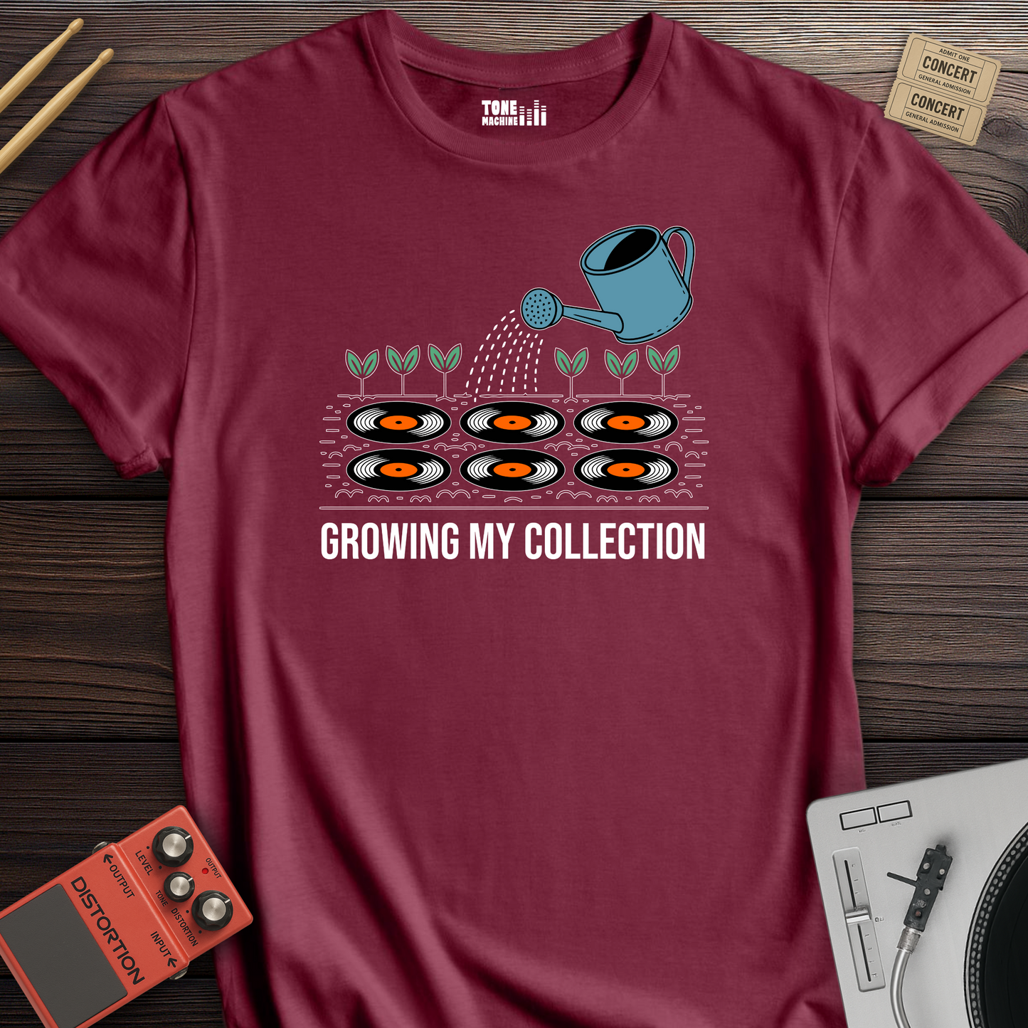 Growing My Collection Vinyl T-Shirt