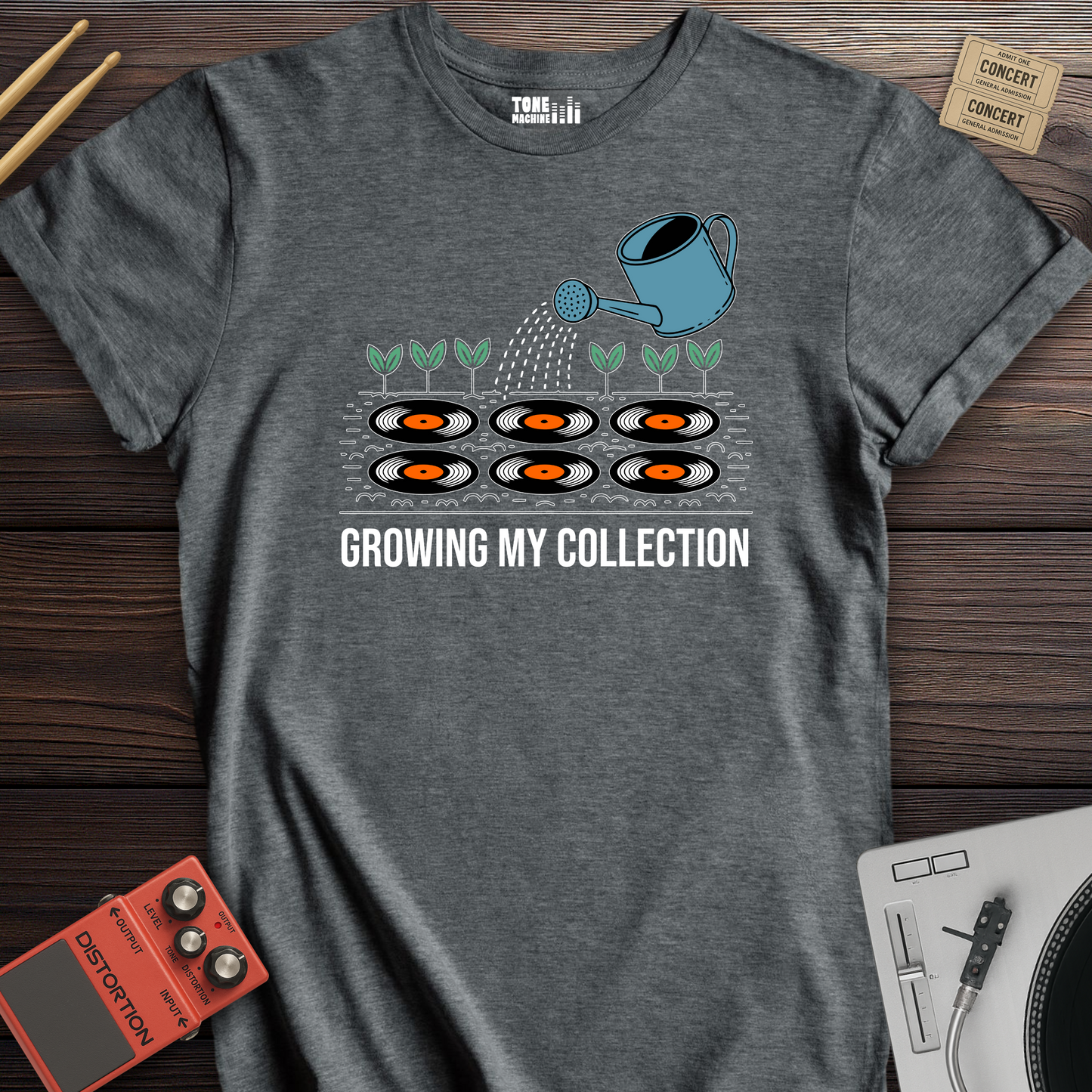 Growing My Collection Vinyl T-Shirt