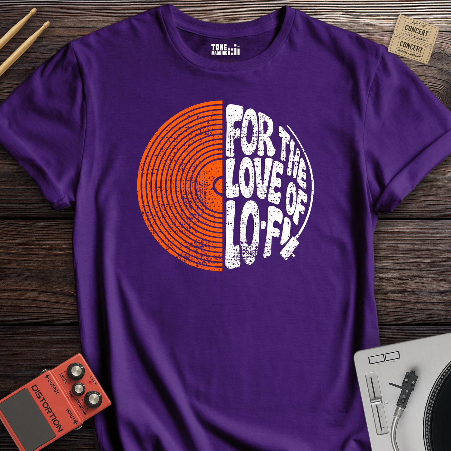 For The Love Of Lo-Fi Vinyl T-Shirt