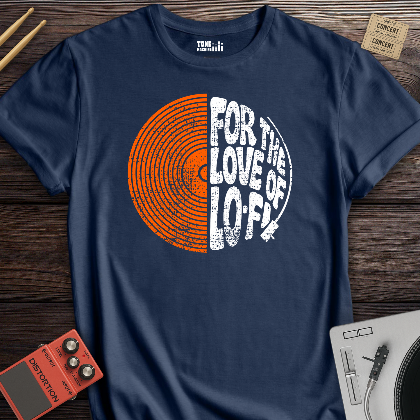 For The Love Of Lo-Fi Vinyl T-Shirt